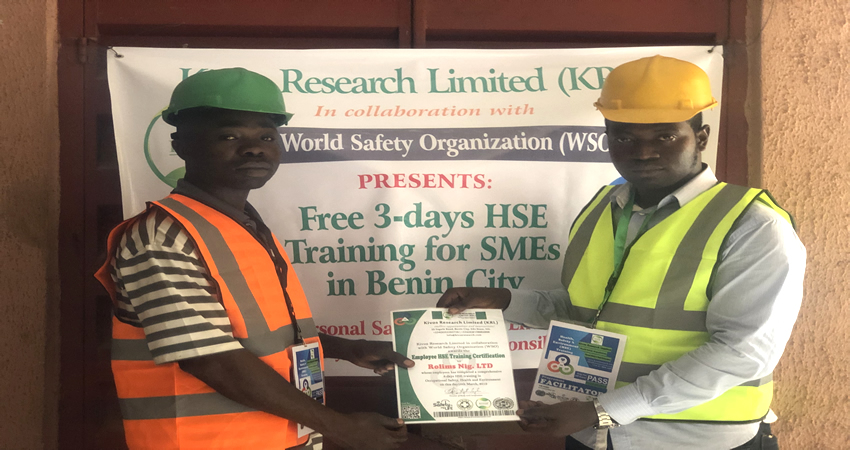 Rolims Nig. Ltd – HSE Staff Training