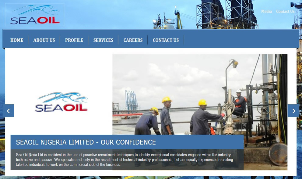 Seaoil Nigeria Limited – Website and Webserver Deployment